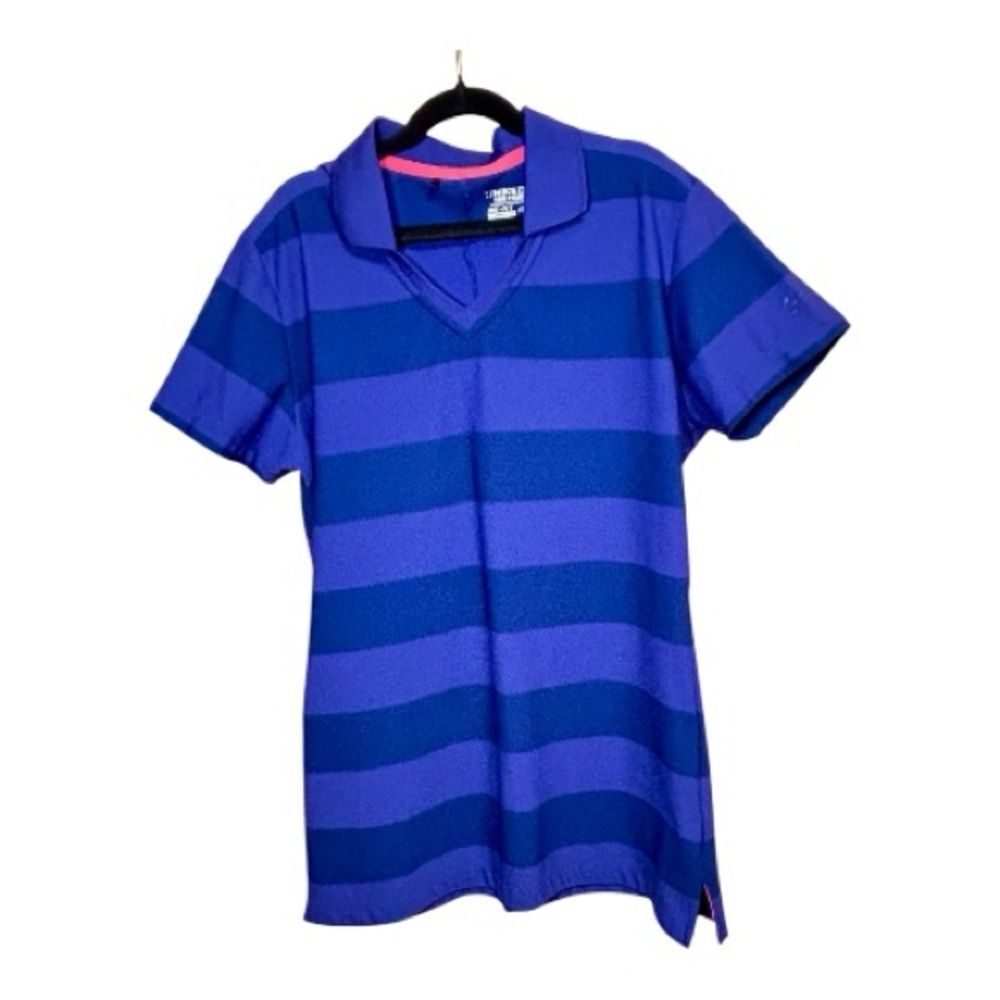 Nike Golf Tour Performance women's short-sleeve V-neck purple Shirt top